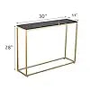 Modern Narrow Console Table DECORMANTRA