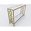Console Table with Iron Metal Frame DECORMANTRA