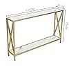 Two-Tier Wooden Console Table DECORMANTRA
