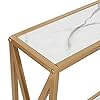 Two-Tier Wooden Console Table