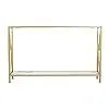 Two-Tier Wooden Console Table DECORMANTRA