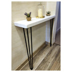 Stylish Metal Frame Console Tables DECORMANTRA