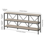 Modern Console Tables with Metal Frame DECORMANTRA