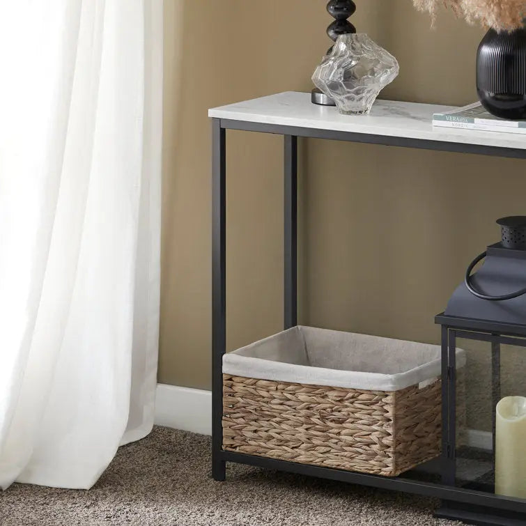 Elegant Metal Frame Console Tables DECORMANTRA
