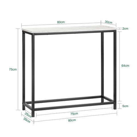 Elegant Metal Frame Console Tables