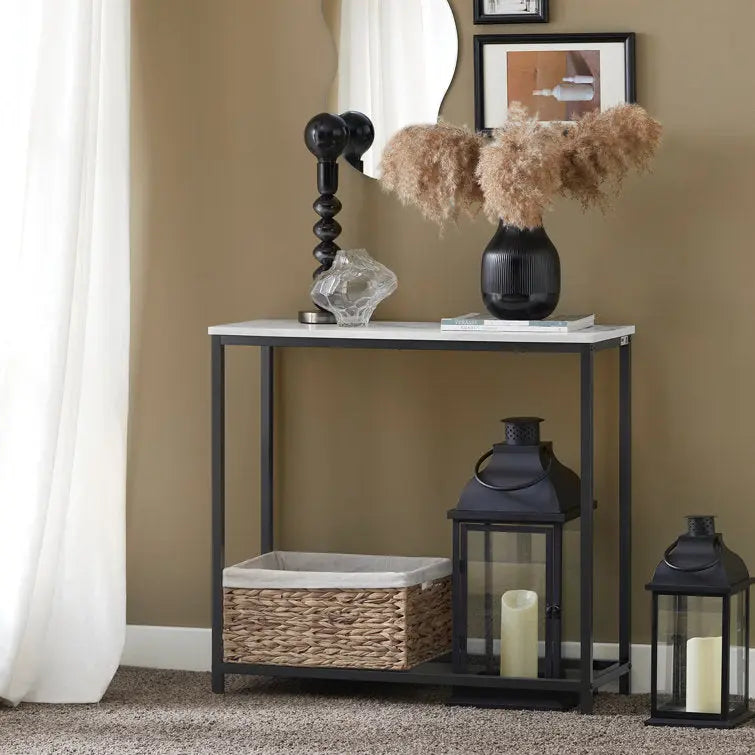Elegant Metal Frame Console Tables DECORMANTRA