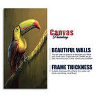Canvas Wall Painting of Bird Toco Toucan DECORMANTRA