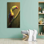 Canvas Wall Painting of Bird Toco Toucan DECORMANTRA