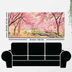 Cherry Blossom Tree Canvas wall Painting DECORMANTRA