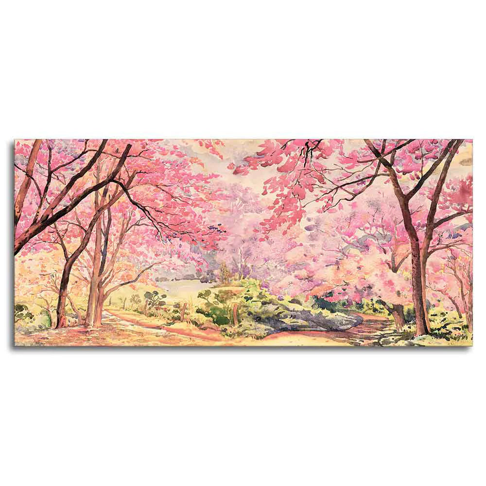 Cherry Blossom Tree Canvas wall Painting DECORMANTRA