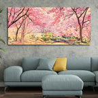 Cherry Blossom Tree Canvas wall Painting DECORMANTRA