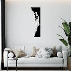 Climb On Mountain Metal Wall Art - Decor Mantra 
