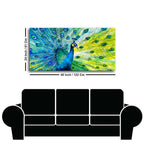 Colorful Peacock Canvas Wall Painting Decor Mantra