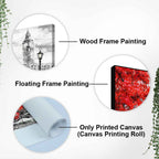 Couple in London Premium Wall Painting DECORMANTRA