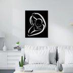 Mother Care Metal Wall Art - Decor Mantra 