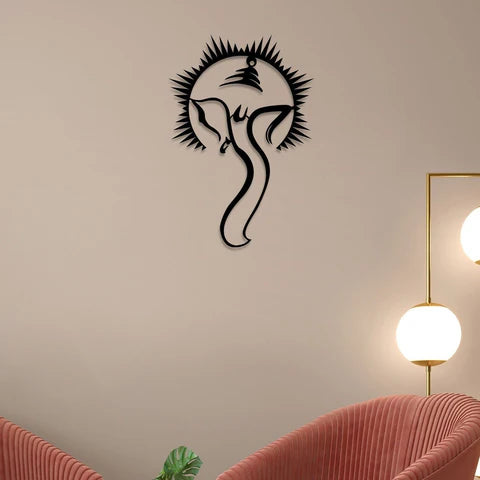 Ultimate Ganesha Metal Wall Art