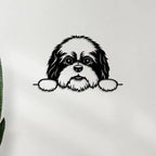 Cute Puppy Metal Wall Art - Decor Mantra 