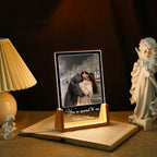 Personalized Photo Night Light Plaque,Couple Photo Lamp,Custom Acrylic Frame,Bedroom Decor,Custom Led Night Light,Gift for Her Him Friends - Harshita Craft