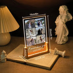 Personalized Photo Night Light Plaque,Couple Photo Lamp,Custom Acrylic Frame,Bedroom Decor,Custom Led Night Light,Gift for Her Him Friends - Harshita Craft