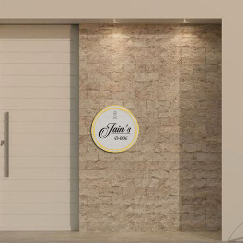 Personalized Acrylic Desk Name Plate - Premium Quality Engraving