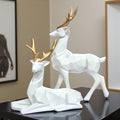 Deer Resin Showpiece for Home Decor