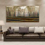 Dead Forest Modern Abstract Art Canvas Wall Painting DECORMANTRA