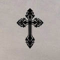 Designer Christian Cross Metal Wall Art - Decor Mantra 