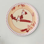 Nature-Inspired Art collage for Every Room plate Set of 4 - Harshita Craft
