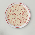 Nature-Inspired Art collage for Every Room plate Set of 4 - Harshita Craft