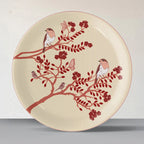 Nature-Inspired Art collage for Every Room plate Set of 4 - Harshita Craft