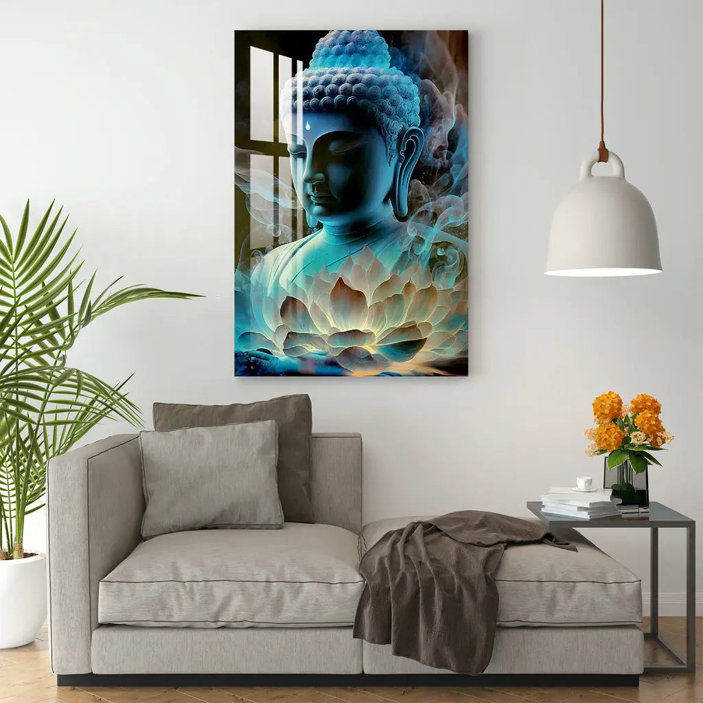 Divine Buddha Acrylic Wall Art DECORMANTRA