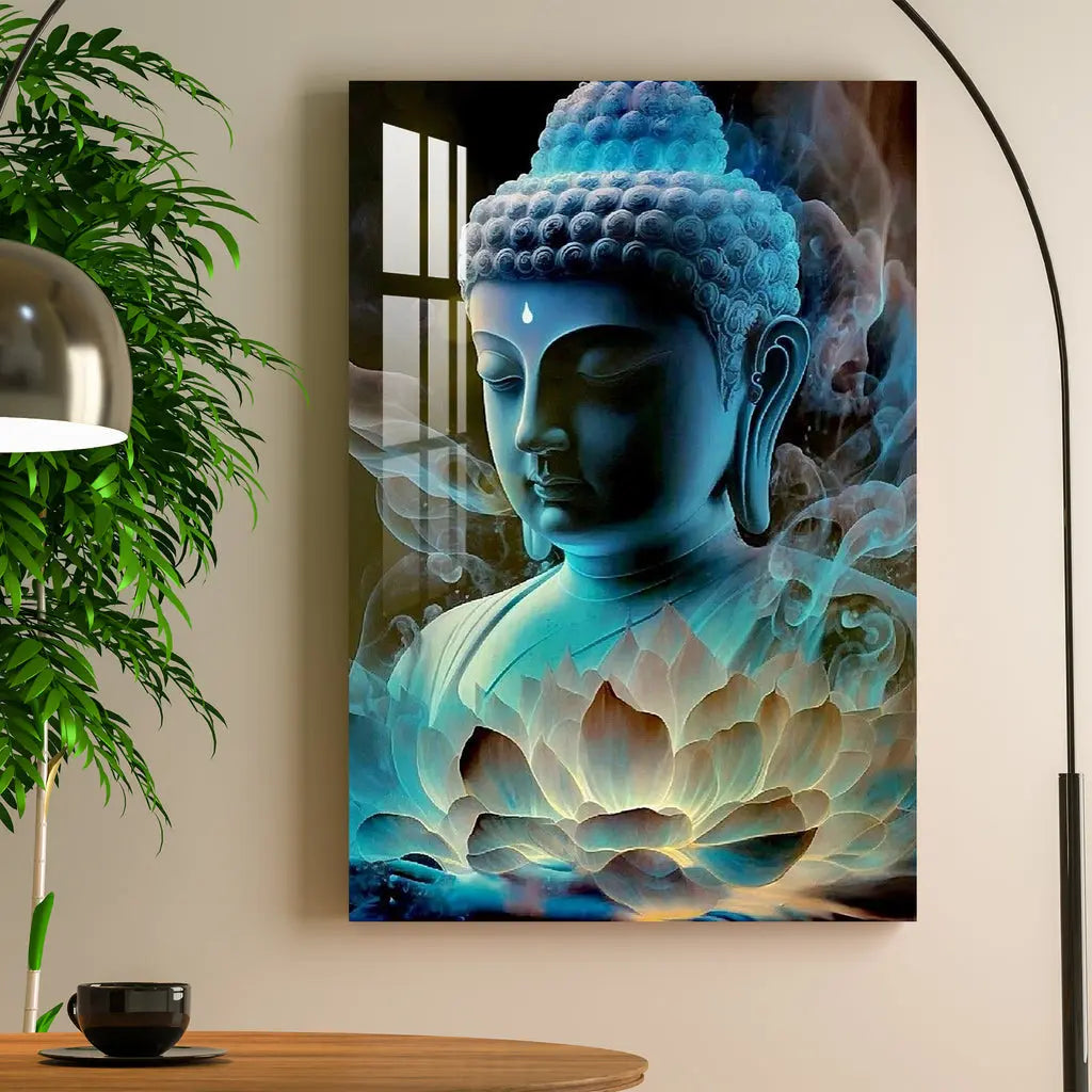 Divine Buddha Acrylic Wall Art DECORMANTRA