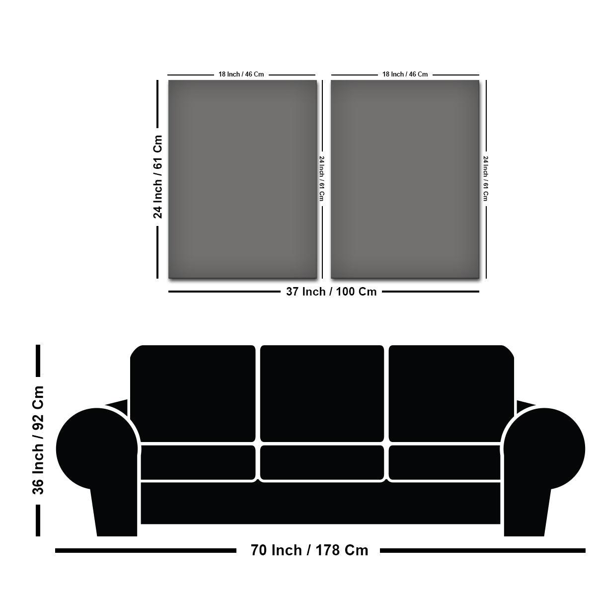 Pink Flower Trees Nature Forest Premium Bedroom Wall Painting - Decor Mantra 