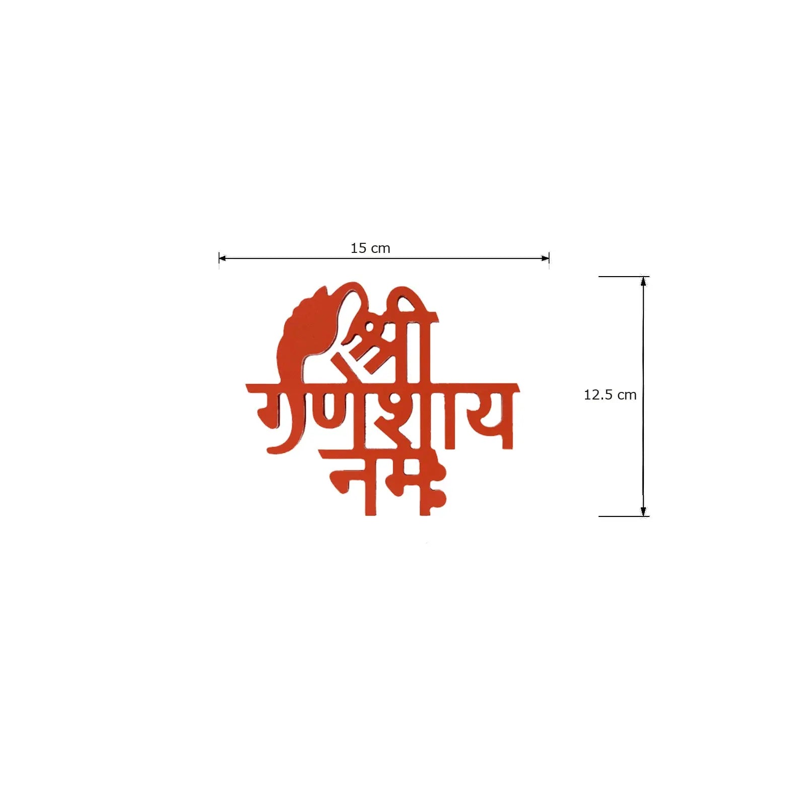 Shree Ganeshay Namah Aesthetic Table Decor - Harshita Craft