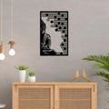 Elegant Buddha Worship Style Metal Wall Art - Decor Mantra 