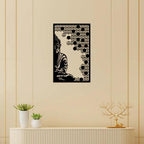 Elegant Buddha Worship Style Metal Wall Art - Decor Mantra 