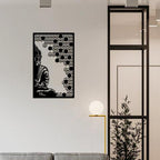 Elegant Buddha Worship Style Metal Wall Art - Decor Mantra 
