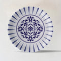 Elegant Blue Pottery symmetry floral for Every Space Wall Plate - Harshita Craft