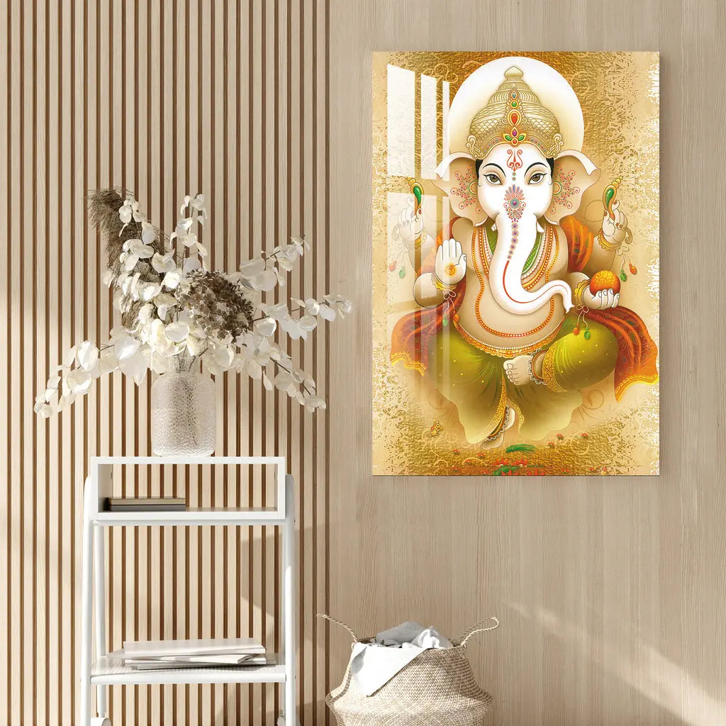 Lord Vinayak Acrylic Wall Art DECORMANTRA