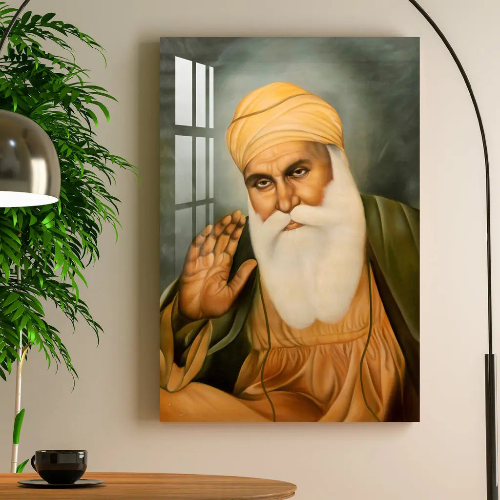 Guru Nanak Dev Ji Acrylic Wall Art DECORMANTRA