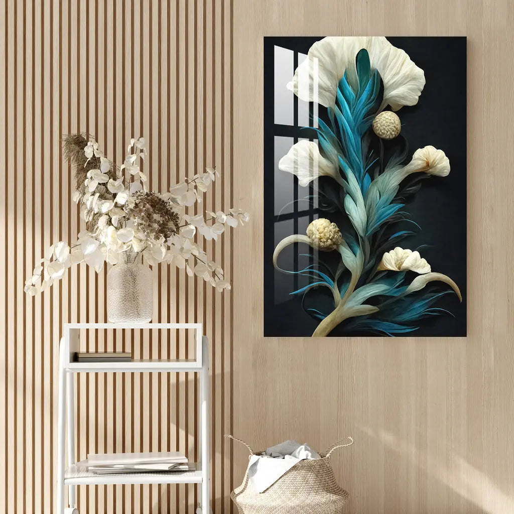 Flower of Paradise Acrylic Wall Art DECORMANTRA
