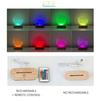Personalized Dentist Night Light - Custom LED Tooth Lamp for Graduation, Gift for Dentists, Unique Room Decor, Nightlight for Odontologists - Harshita Craft