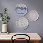 Spring-Inspired Art for Serene Spaces porcelain plate - Harshita Craft