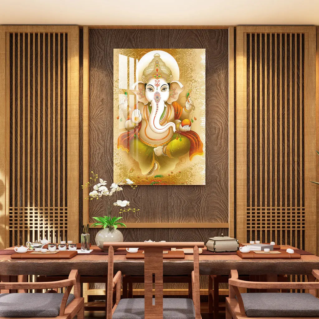 Lord Vinayak Acrylic Wall Art DECORMANTRA