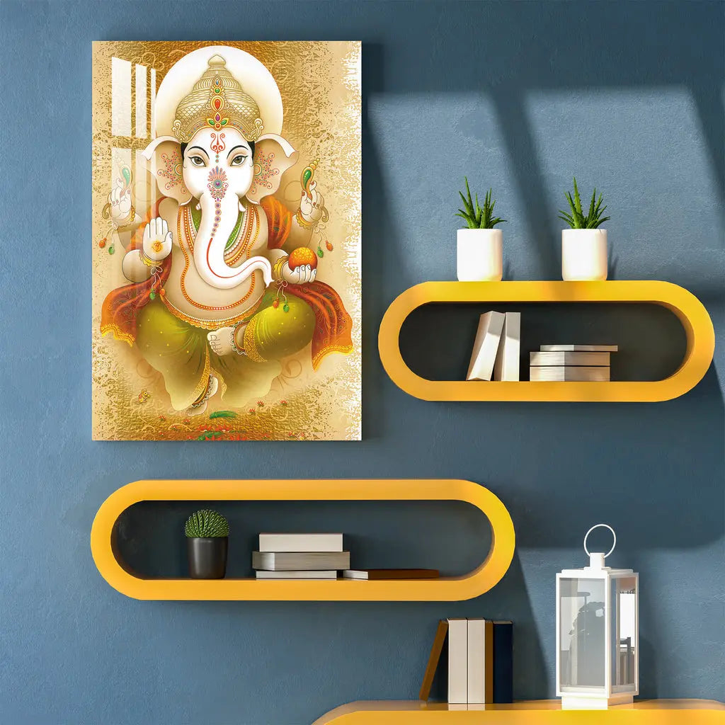 Lord Vinayak Acrylic Wall Art DECORMANTRA