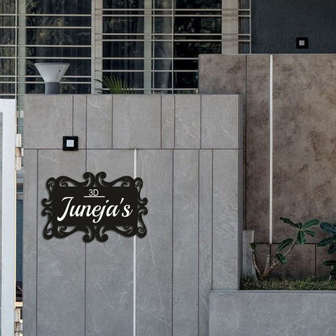 Acrylic Name Plates with Custom Text - Ideal for Offices and Homes