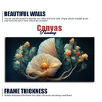 Elegant Floral Flower art Canvas Wall Painting - Harshita Craft