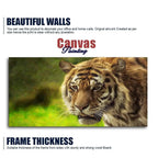 Tiger in Forest Premium Wall Painting - Decor Mantra 