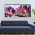 Fall Season Nature View Canvas Wall Painting DECORMANTRA