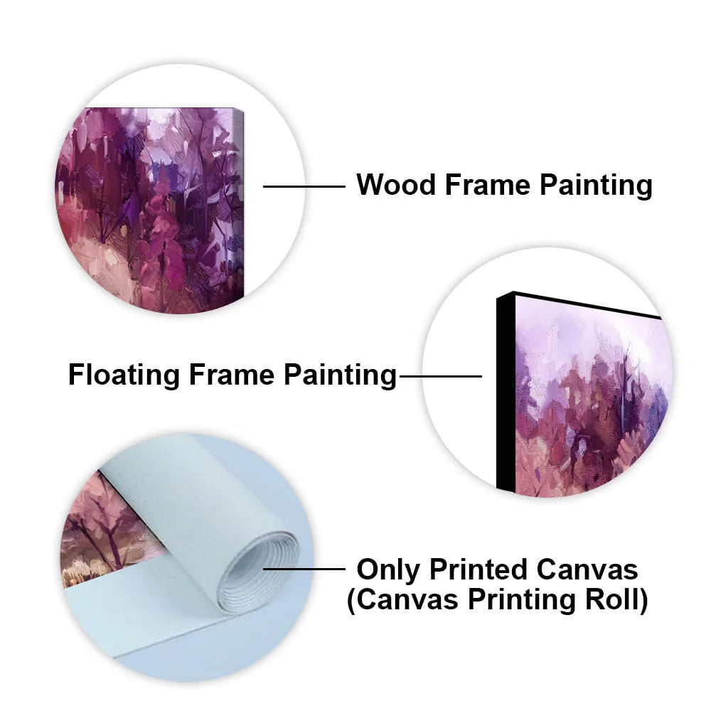 Fall Season Nature View Canvas Wall Painting DECORMANTRA